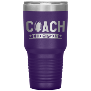 Personalized Rugby Coach Tumbler - Rugby Coach Gift